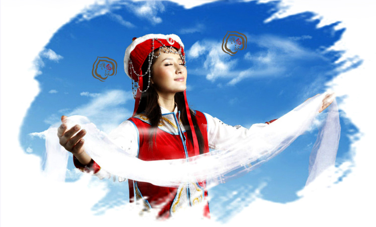 哈达藏族饰品西藏哈达纯白色吉祥礼佛哈达加大号